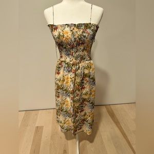 Reformation sable dress in “countryside” pattern. Size L.  Worn once.